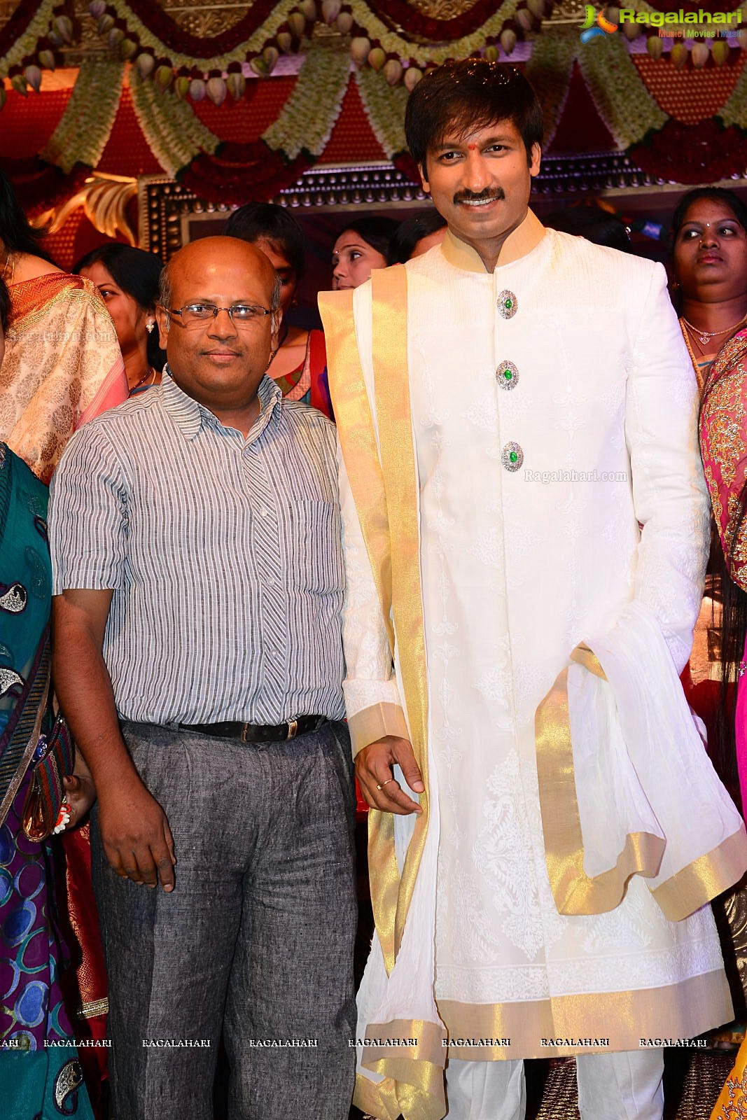 Hero Gopichand's Wedding Reception