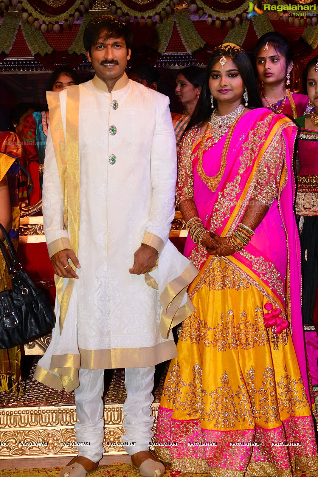 Hero Gopichand's Wedding Reception