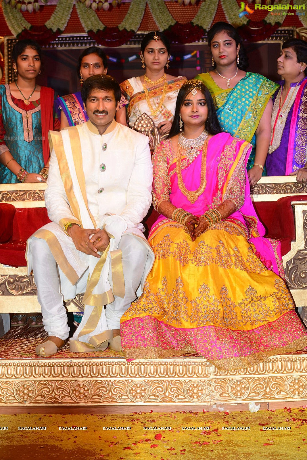 Hero Gopichand's Wedding Reception