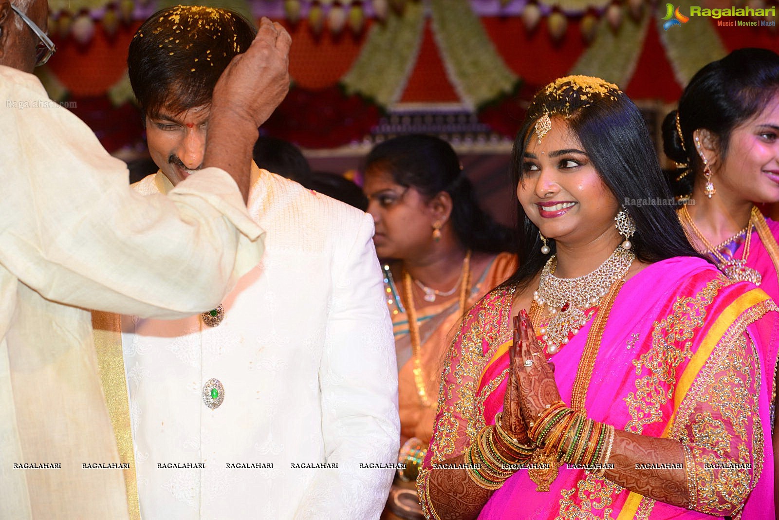 Hero Gopichand's Wedding Reception