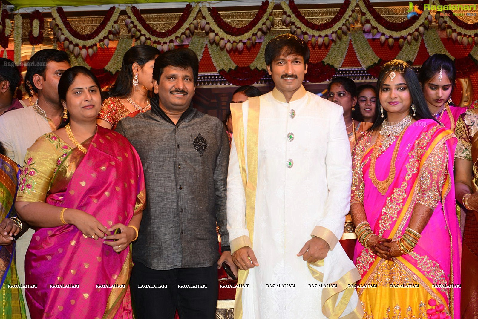 Hero Gopichand's Wedding Reception