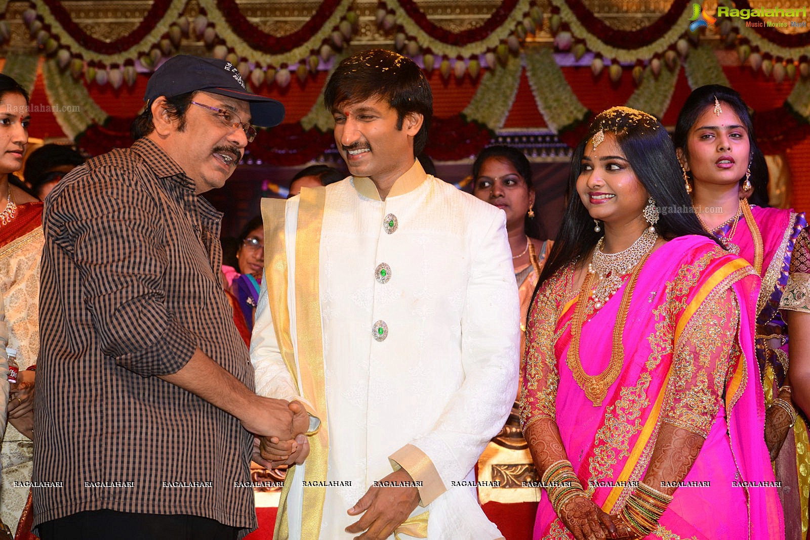 Hero Gopichand's Wedding Reception