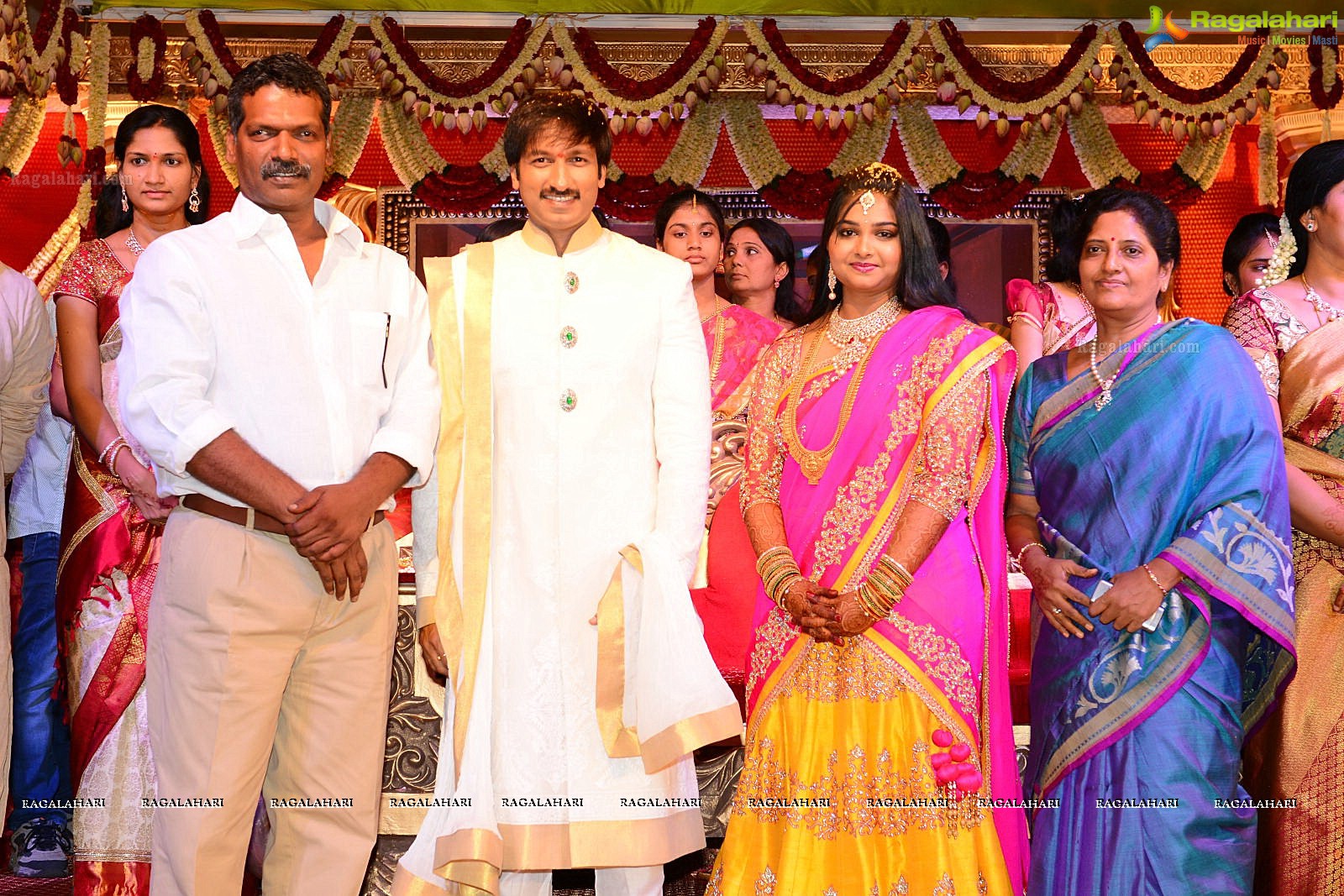 Hero Gopichand's Wedding Reception