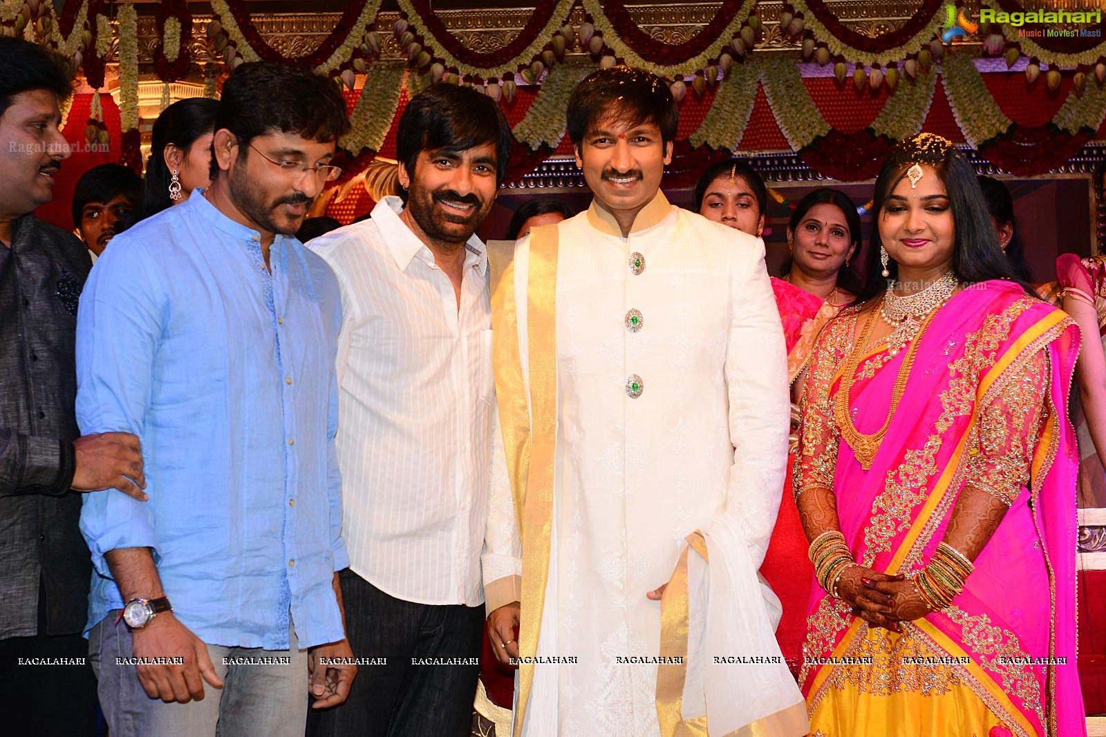 Hero Gopichand's Wedding Reception