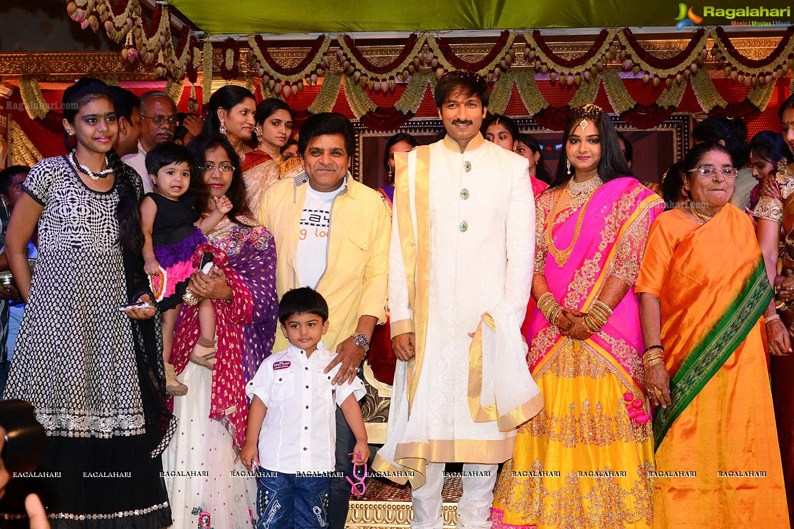 Hero Gopichand's Wedding Reception