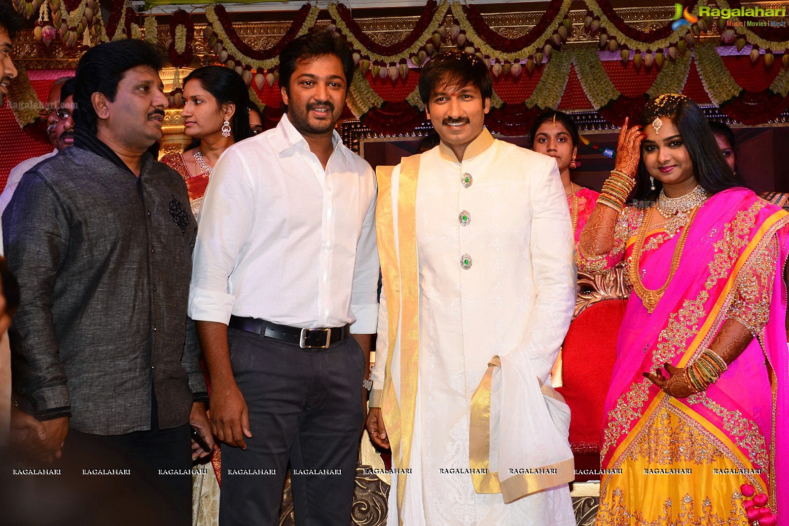 Hero Gopichand's Wedding Reception