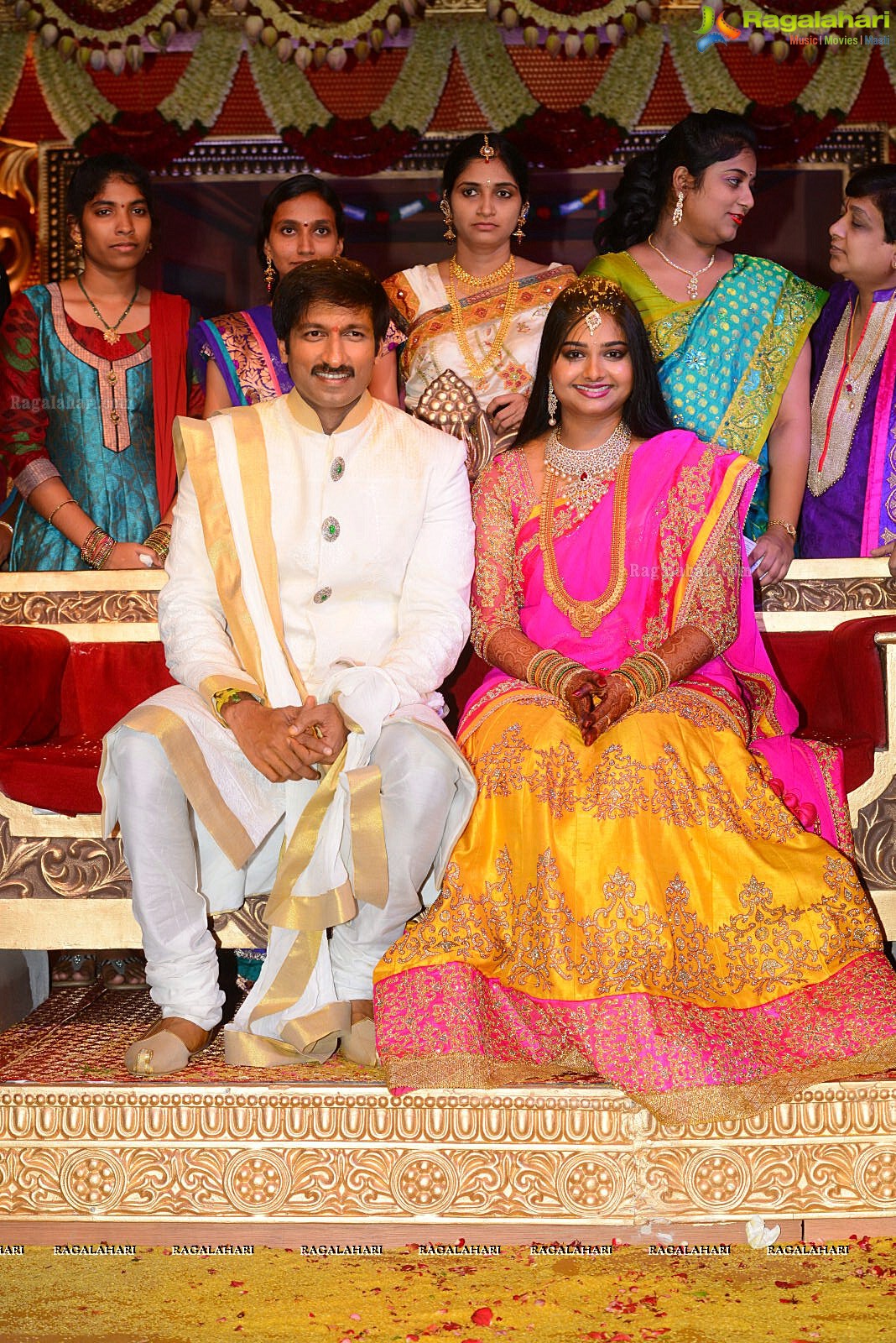 Hero Gopichand's Wedding Reception