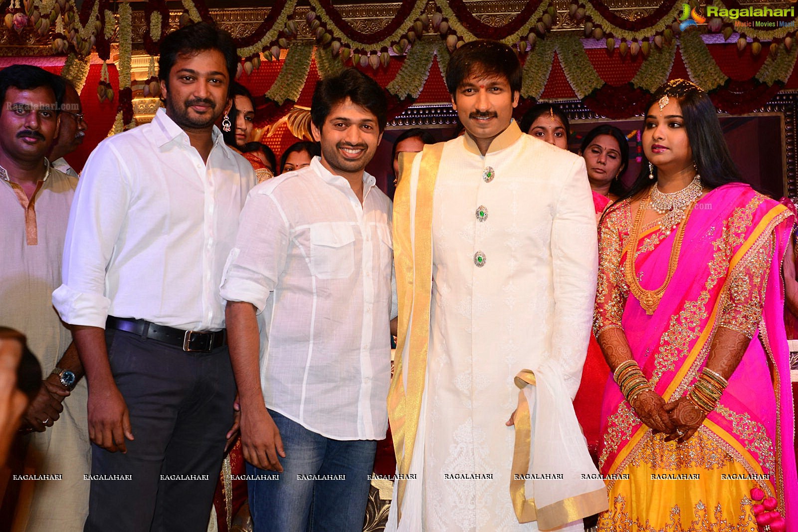 Hero Gopichand's Wedding Reception