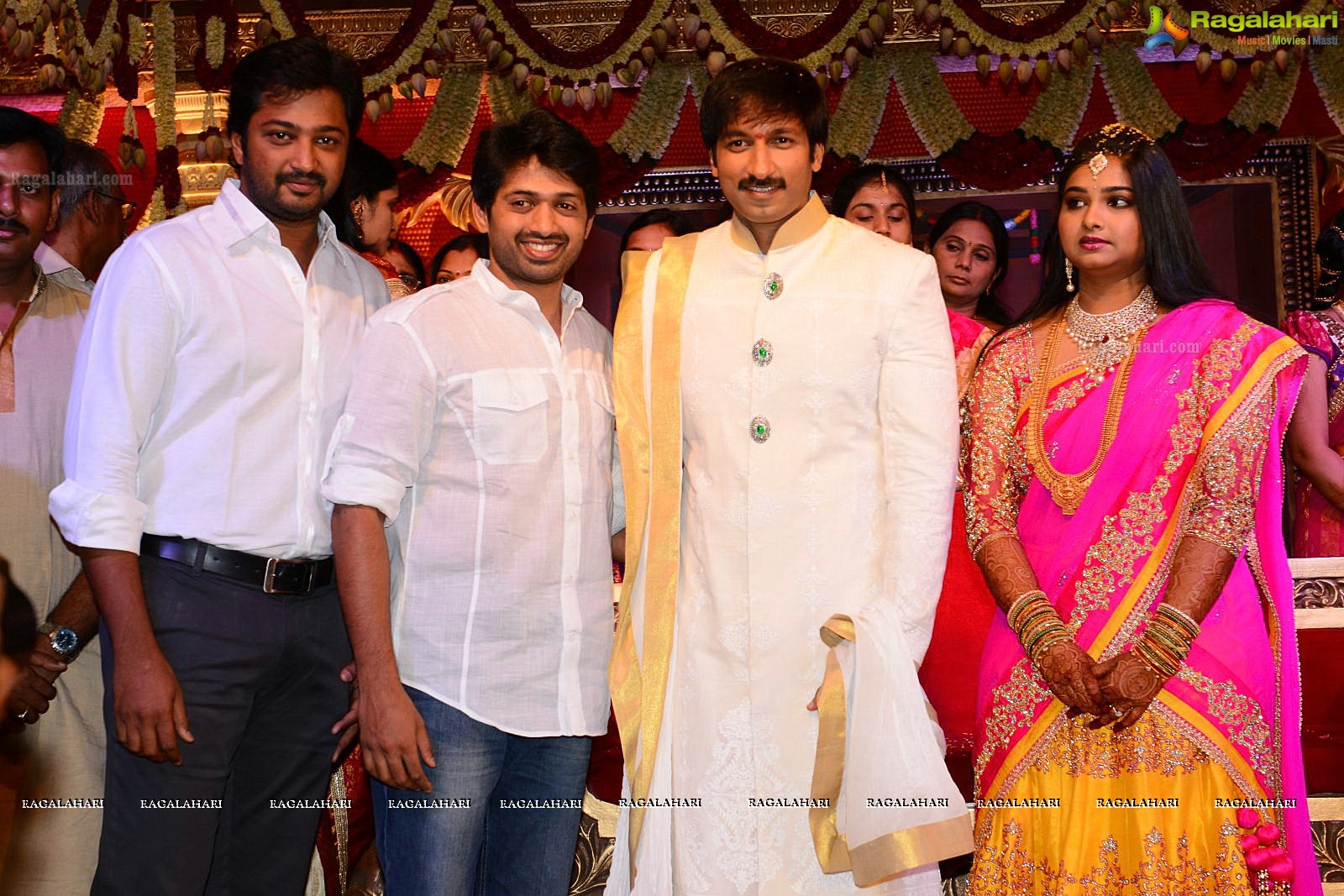 Hero Gopichand's Wedding Reception