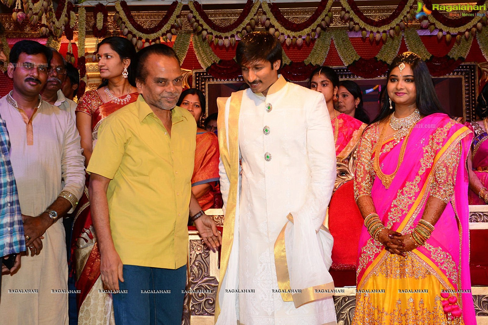 Hero Gopichand's Wedding Reception