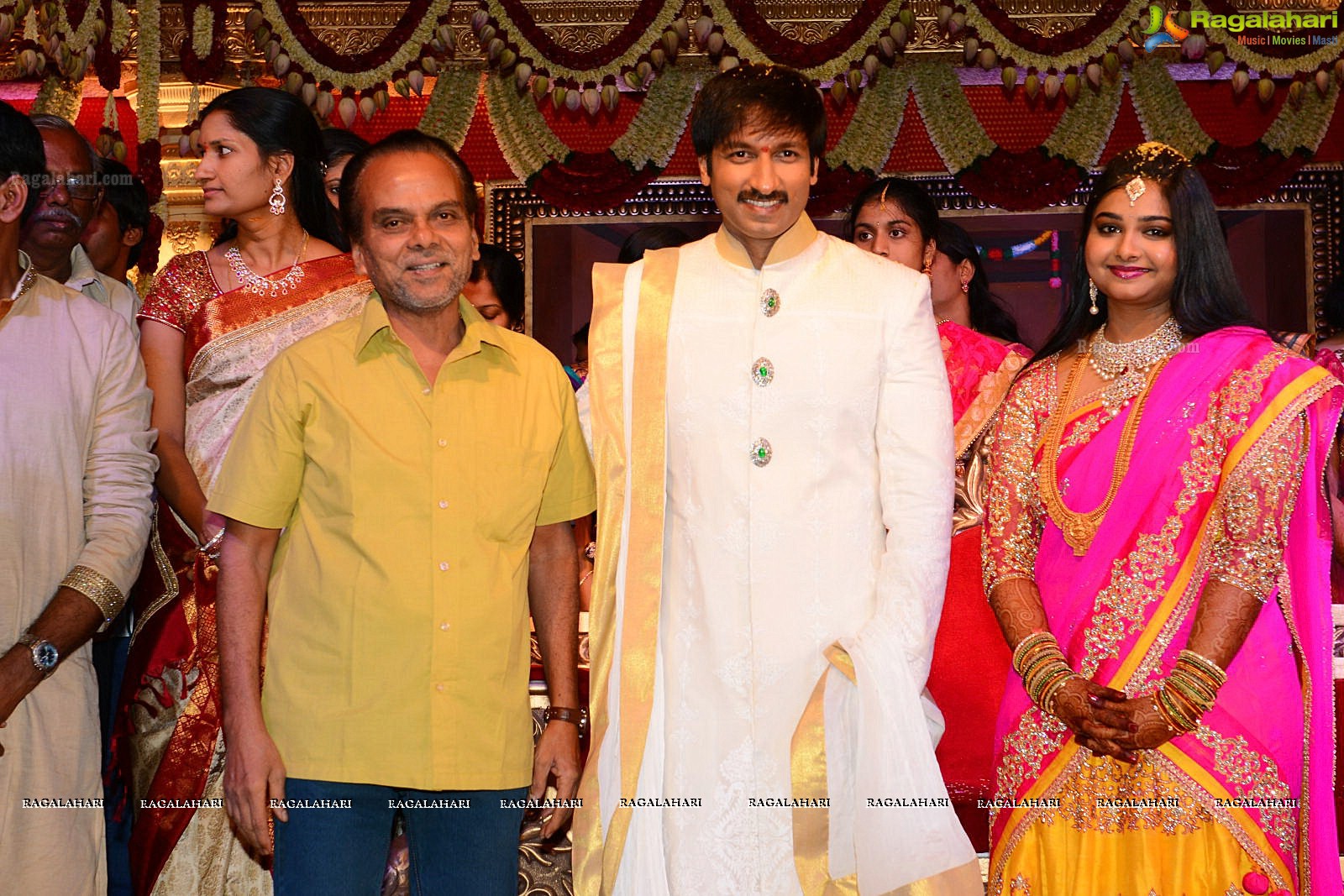 Hero Gopichand's Wedding Reception