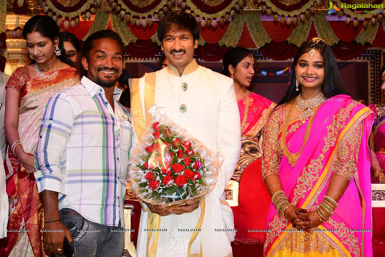 Hero Gopichand's Wedding Reception