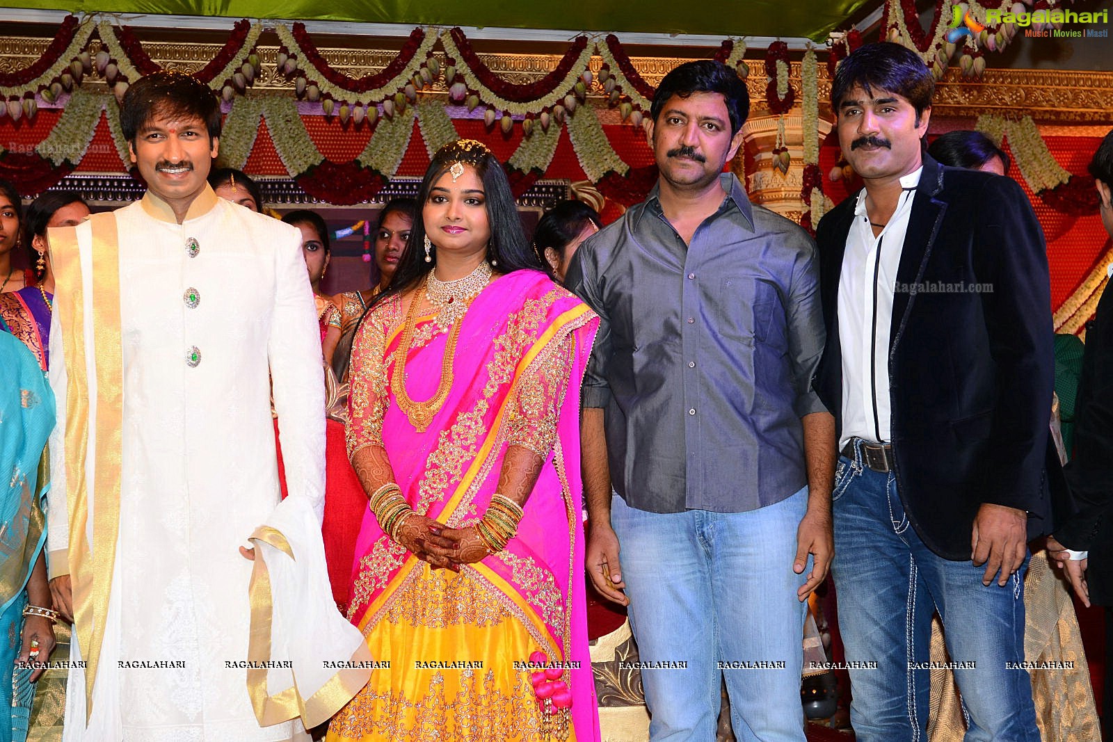 Hero Gopichand's Wedding Reception