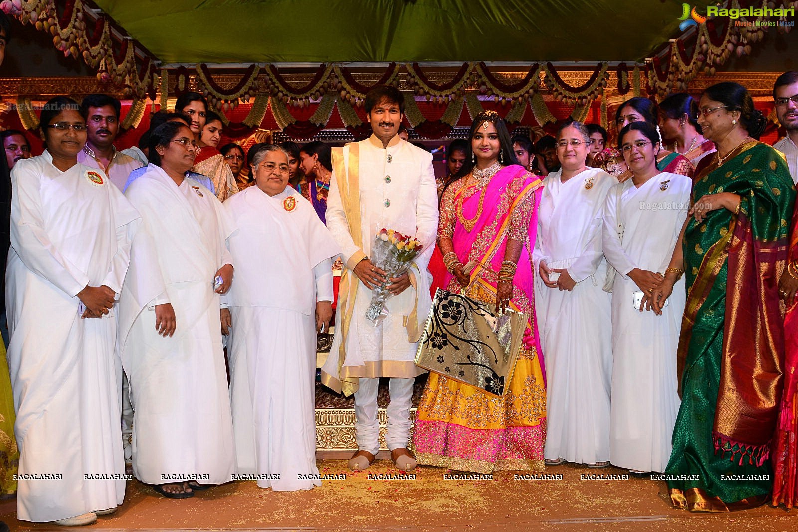 Hero Gopichand's Wedding Reception