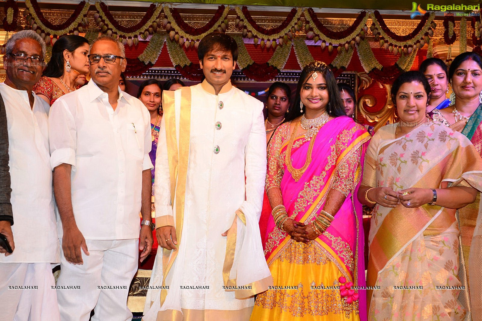 Hero Gopichand's Wedding Reception