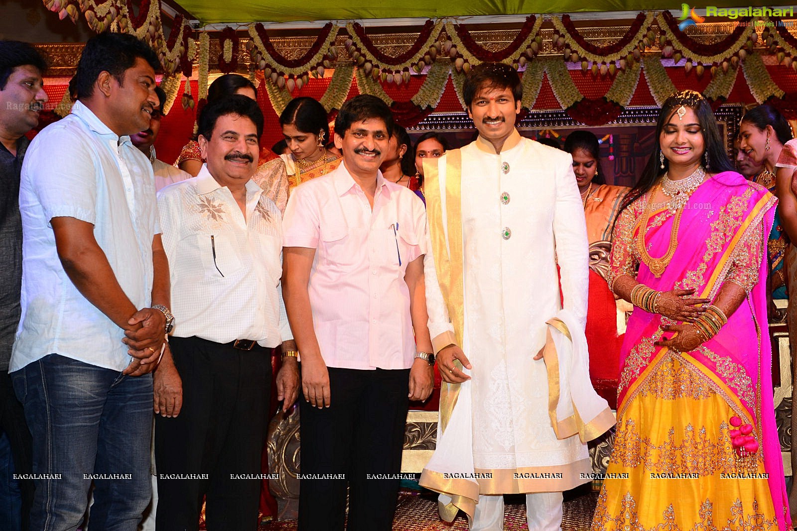 Hero Gopichand's Wedding Reception