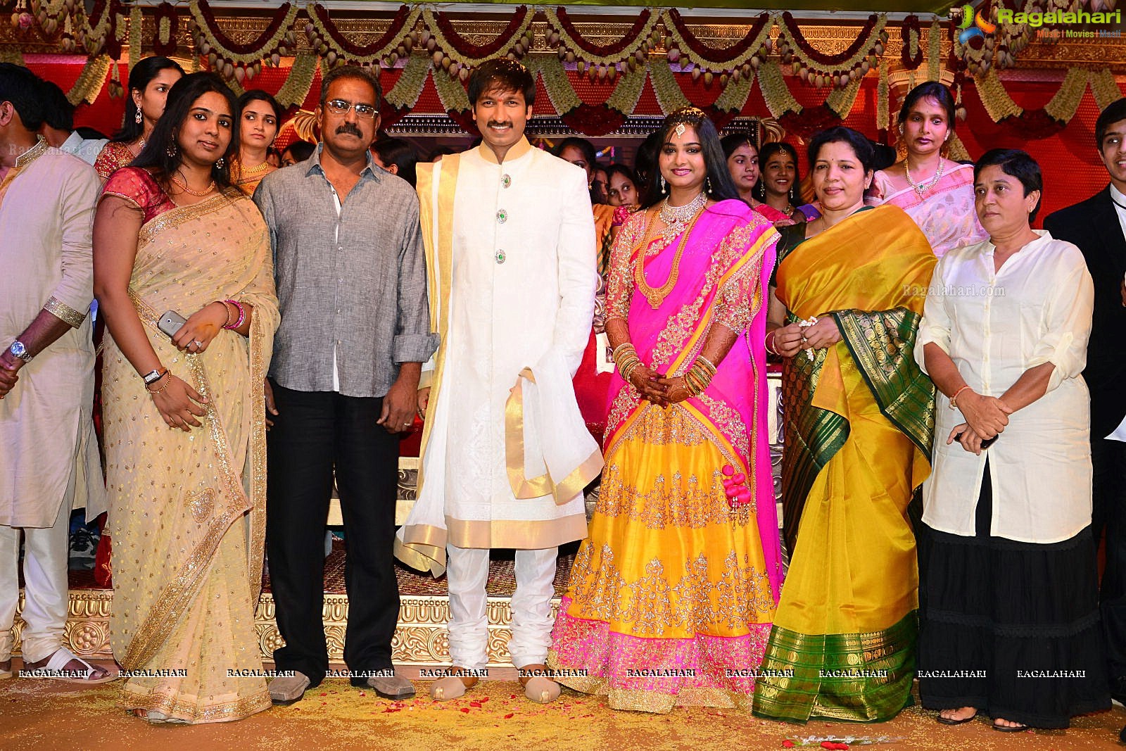 Hero Gopichand's Wedding Reception