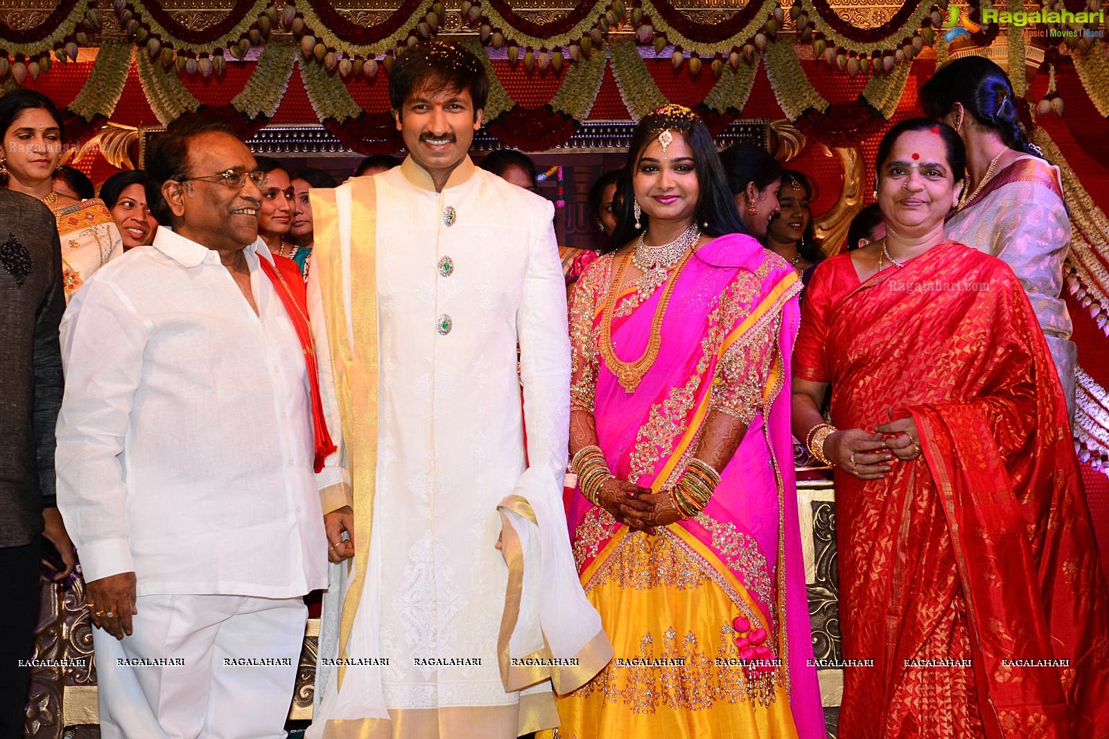 Hero Gopichand's Wedding Reception