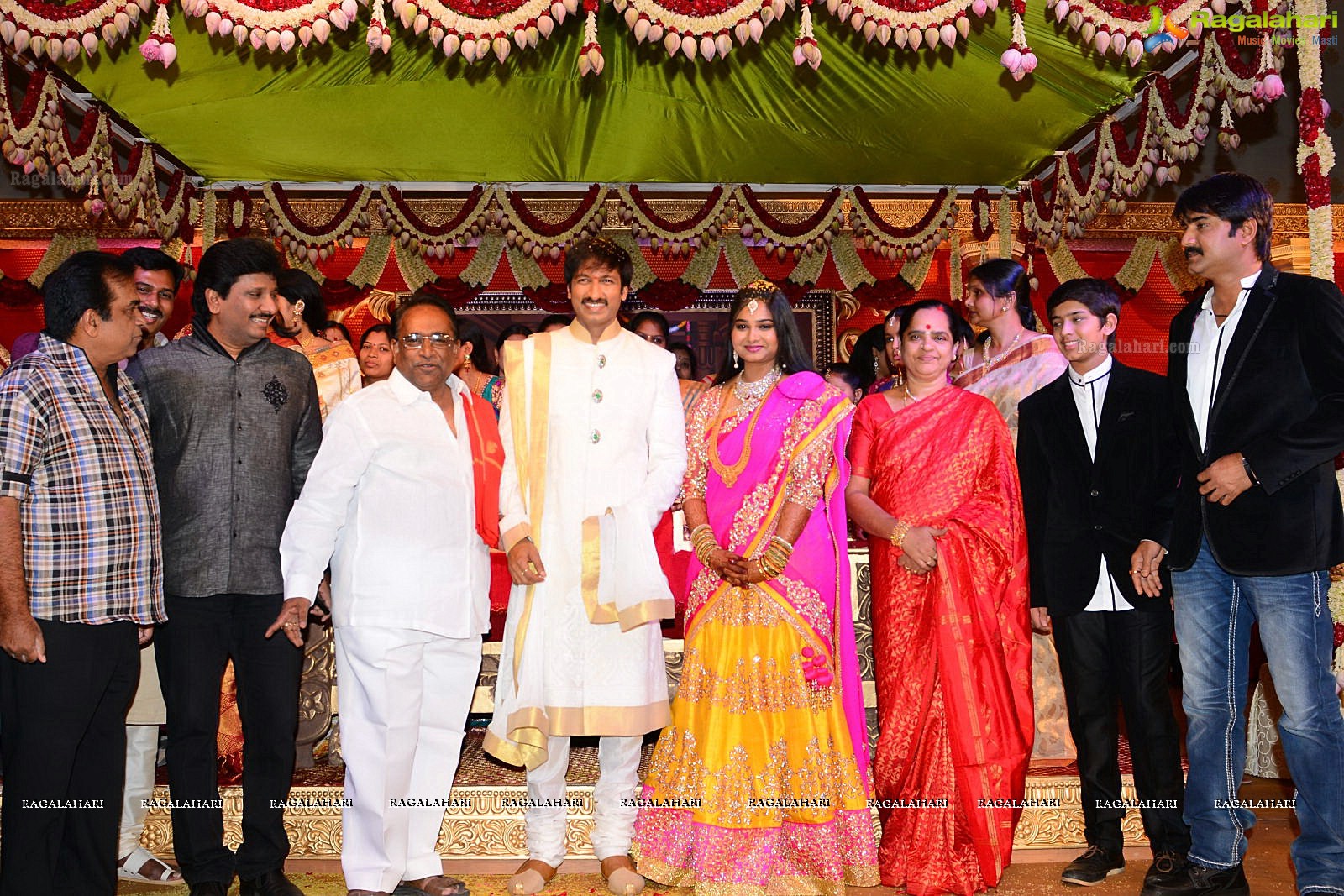 Hero Gopichand's Wedding Reception