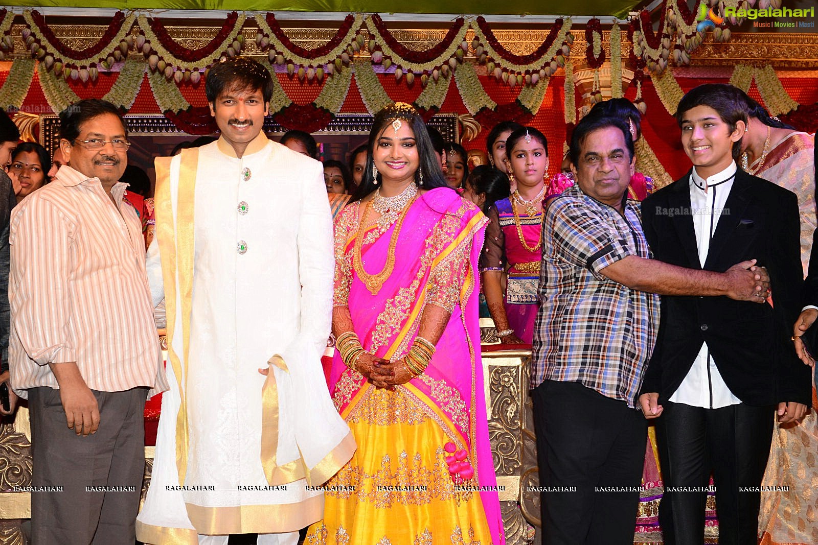 Hero Gopichand's Wedding Reception