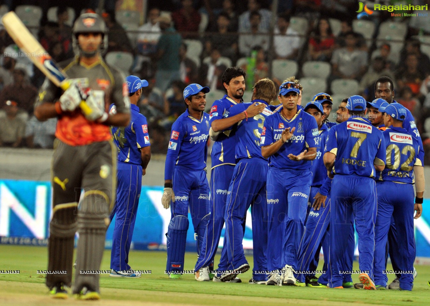 IPL 6: Hyderabad Sunrisers Vs. Rajasthan Royals