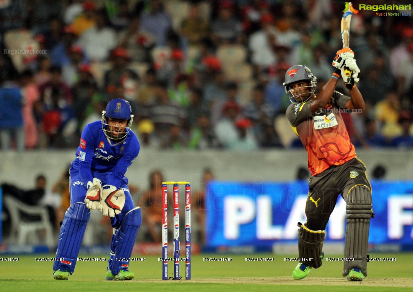 IPL 6: Hyderabad Sunrisers Vs. Rajasthan Royals