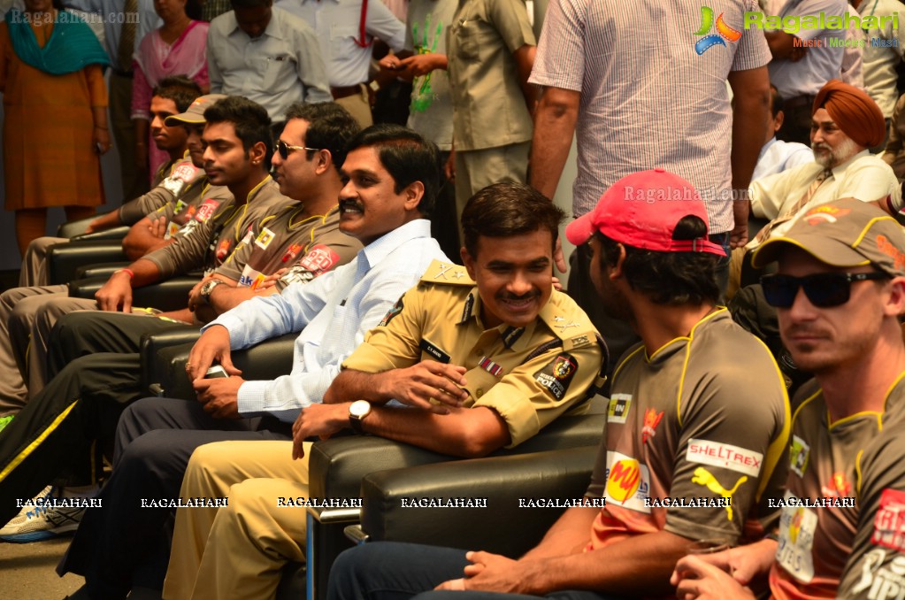 Road Safety & Accident Prevention Campaign launch by Apollo Hospitals and Hyderabad Traffic Police & GHMC