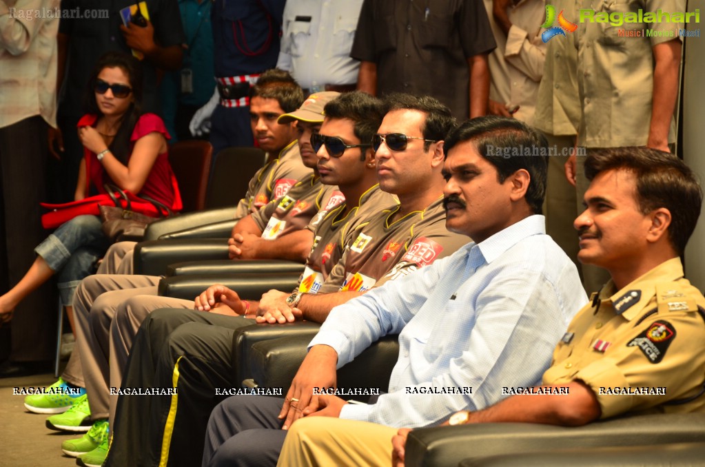 Road Safety & Accident Prevention Campaign launch by Apollo Hospitals and Hyderabad Traffic Police & GHMC