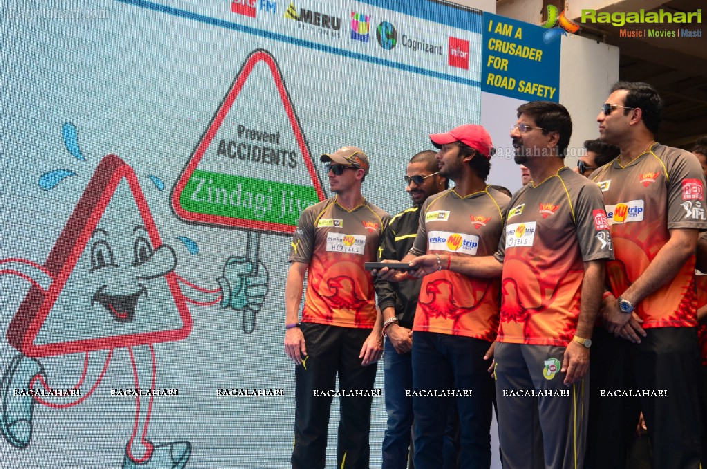 Road Safety & Accident Prevention Campaign launch by Apollo Hospitals and Hyderabad Traffic Police & GHMC