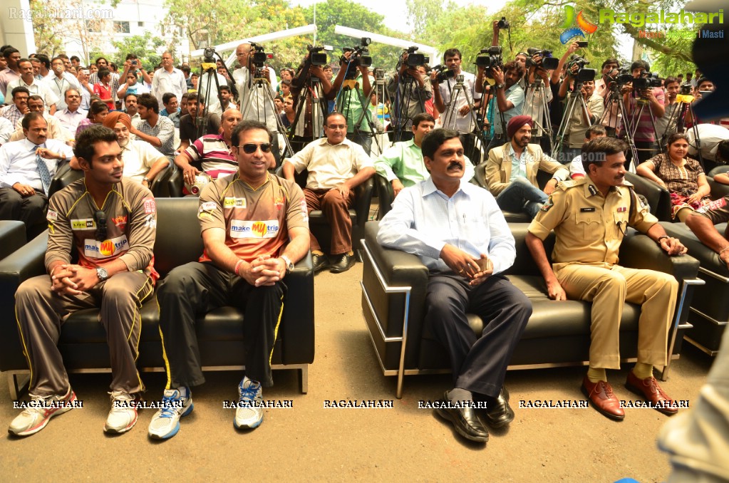 Road Safety & Accident Prevention Campaign launch by Apollo Hospitals and Hyderabad Traffic Police & GHMC