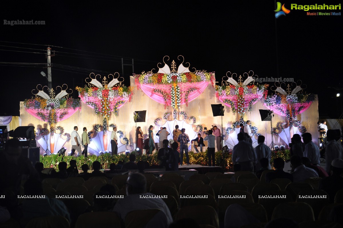 Imran's Reception at Metro Classic Garden Function Hall, Hyderabad