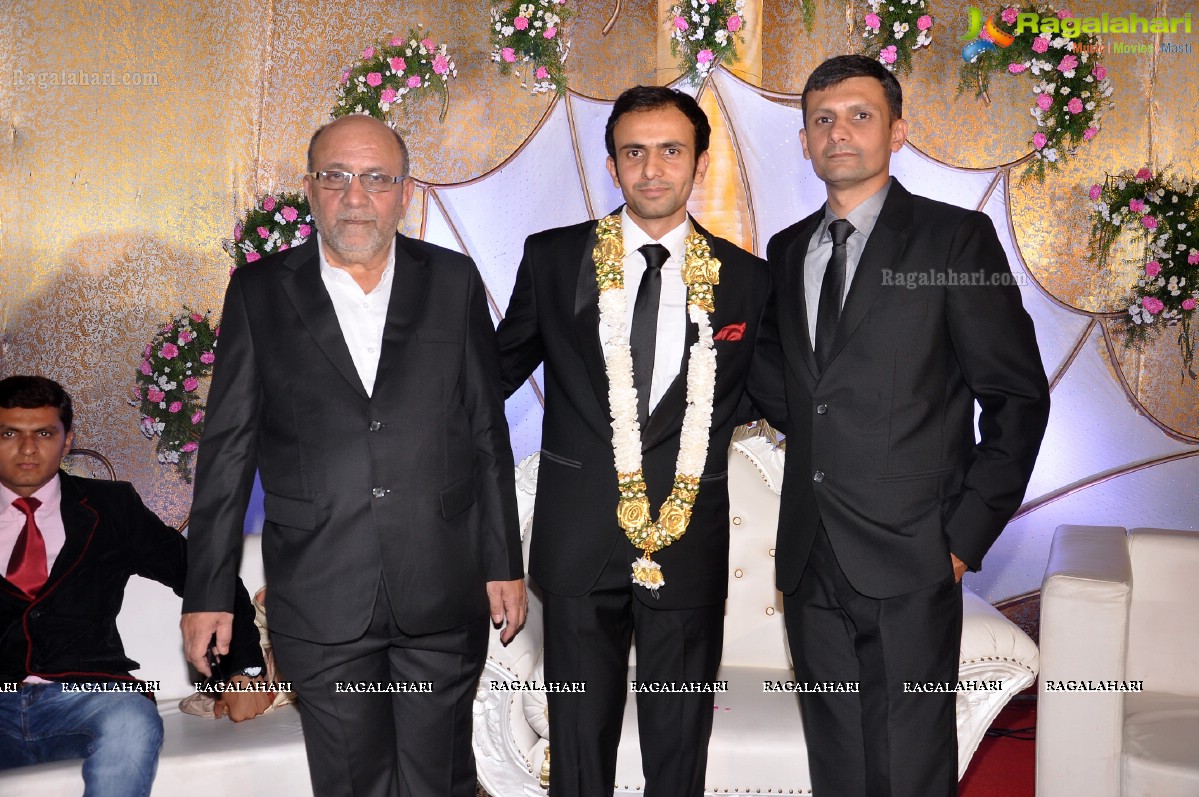 Imran's Reception at Metro Classic Garden Function Hall, Hyderabad