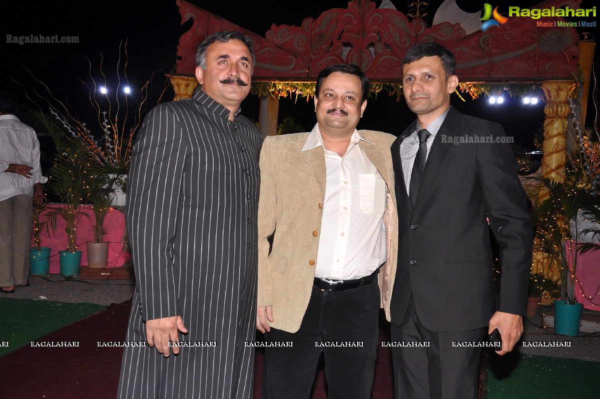 Imran's Reception at Metro Classic Garden Function Hall, Hyderabad