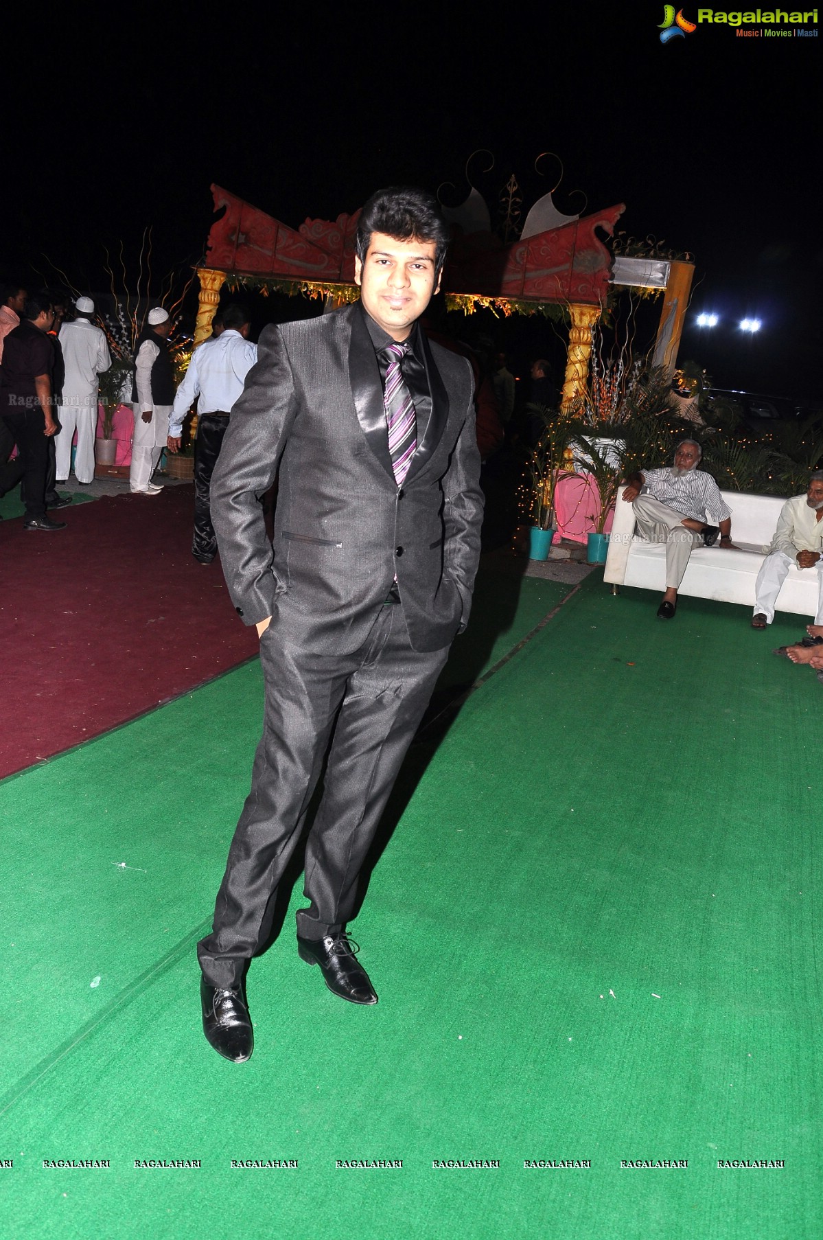 Imran's Reception at Metro Classic Garden Function Hall, Hyderabad