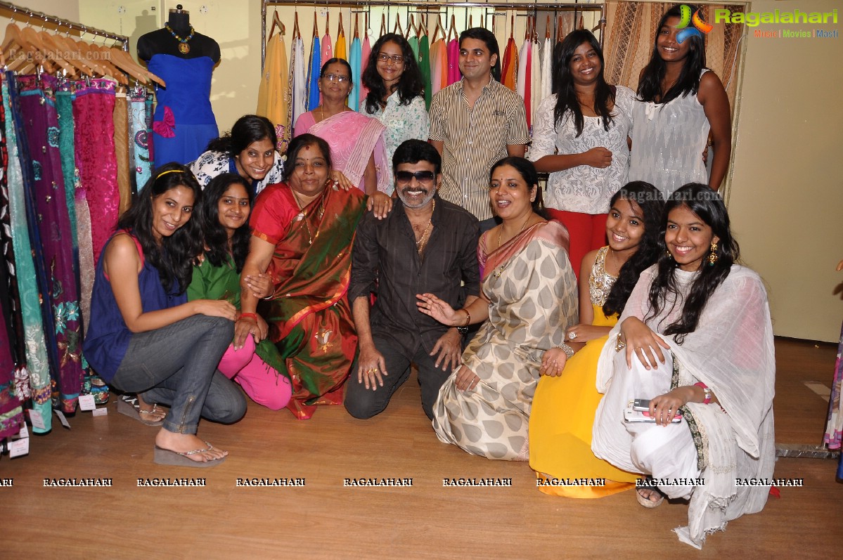 Rajasekhar-Jeevitha inaugurates Ishaanvi Fashion Lounge, Hyderabad