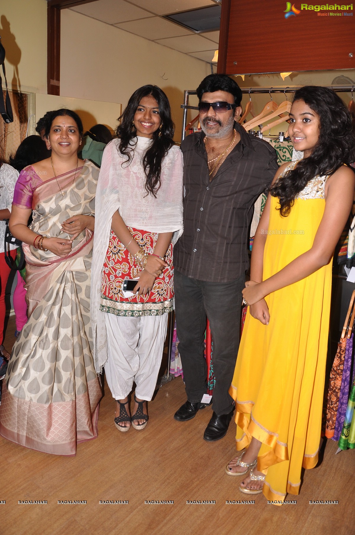 Rajasekhar-Jeevitha inaugurates Ishaanvi Fashion Lounge, Hyderabad