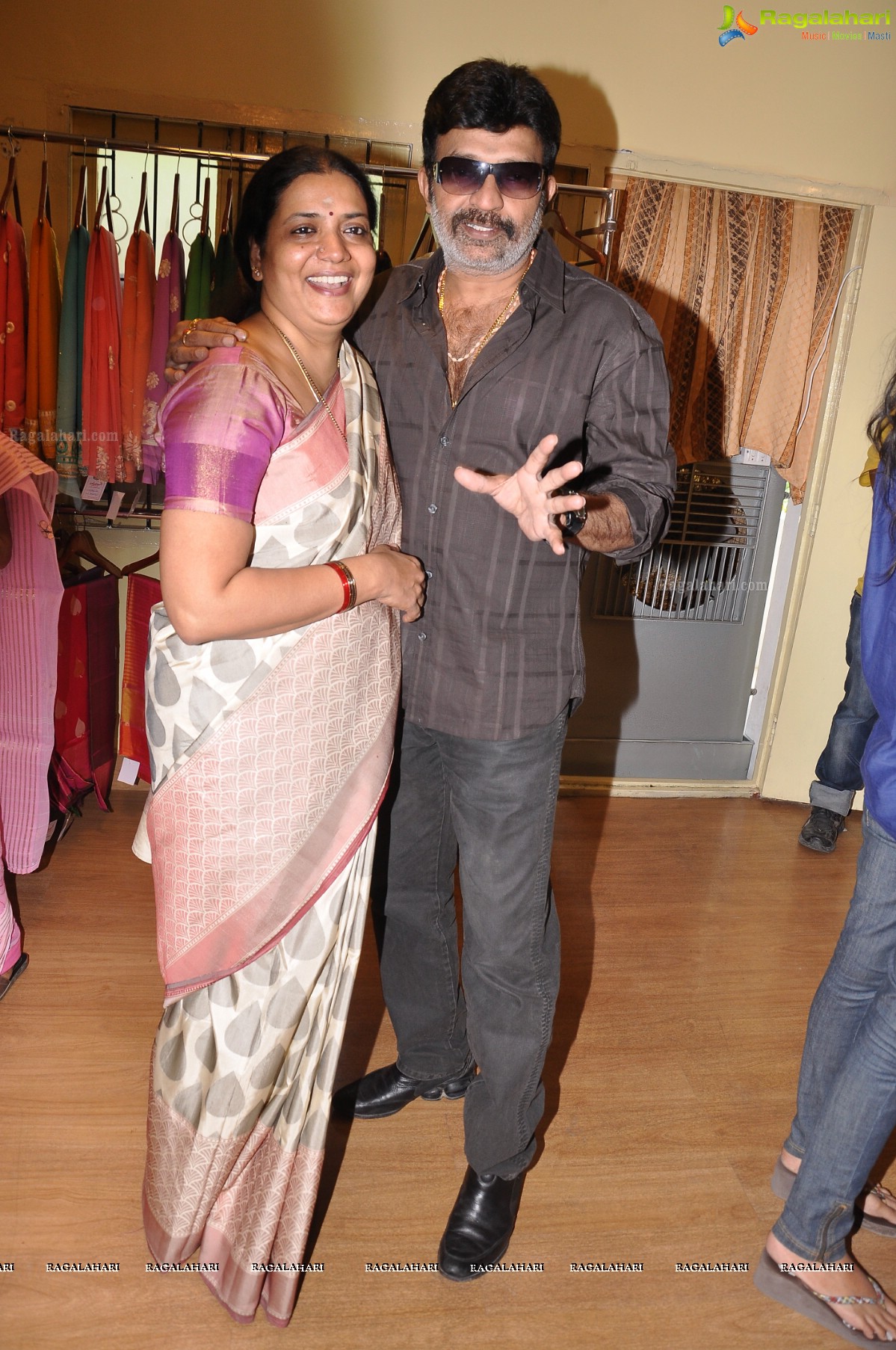 Rajasekhar-Jeevitha inaugurates Ishaanvi Fashion Lounge, Hyderabad