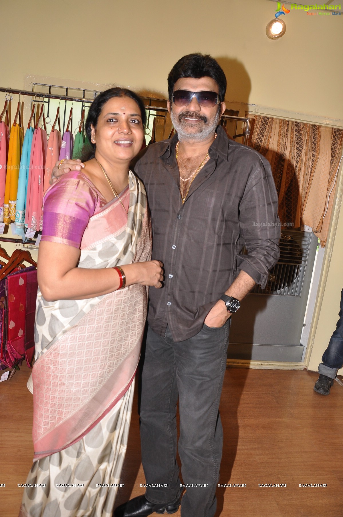 Rajasekhar-Jeevitha inaugurates Ishaanvi Fashion Lounge, Hyderabad