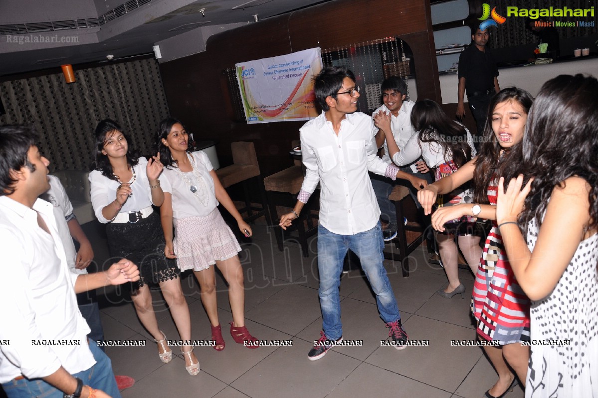 JCI Hyderabad Deccan's White Party at Sky Bar, Hyderabad