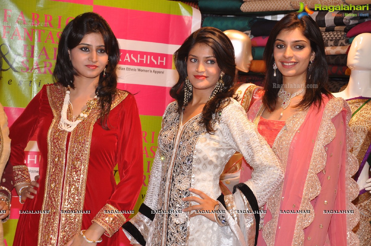 Kashish Half Saree Festival 2013, Hyderabad