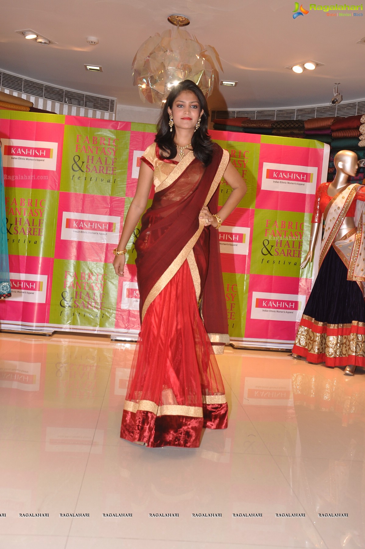 Kashish Half Saree Festival 2013, Hyderabad