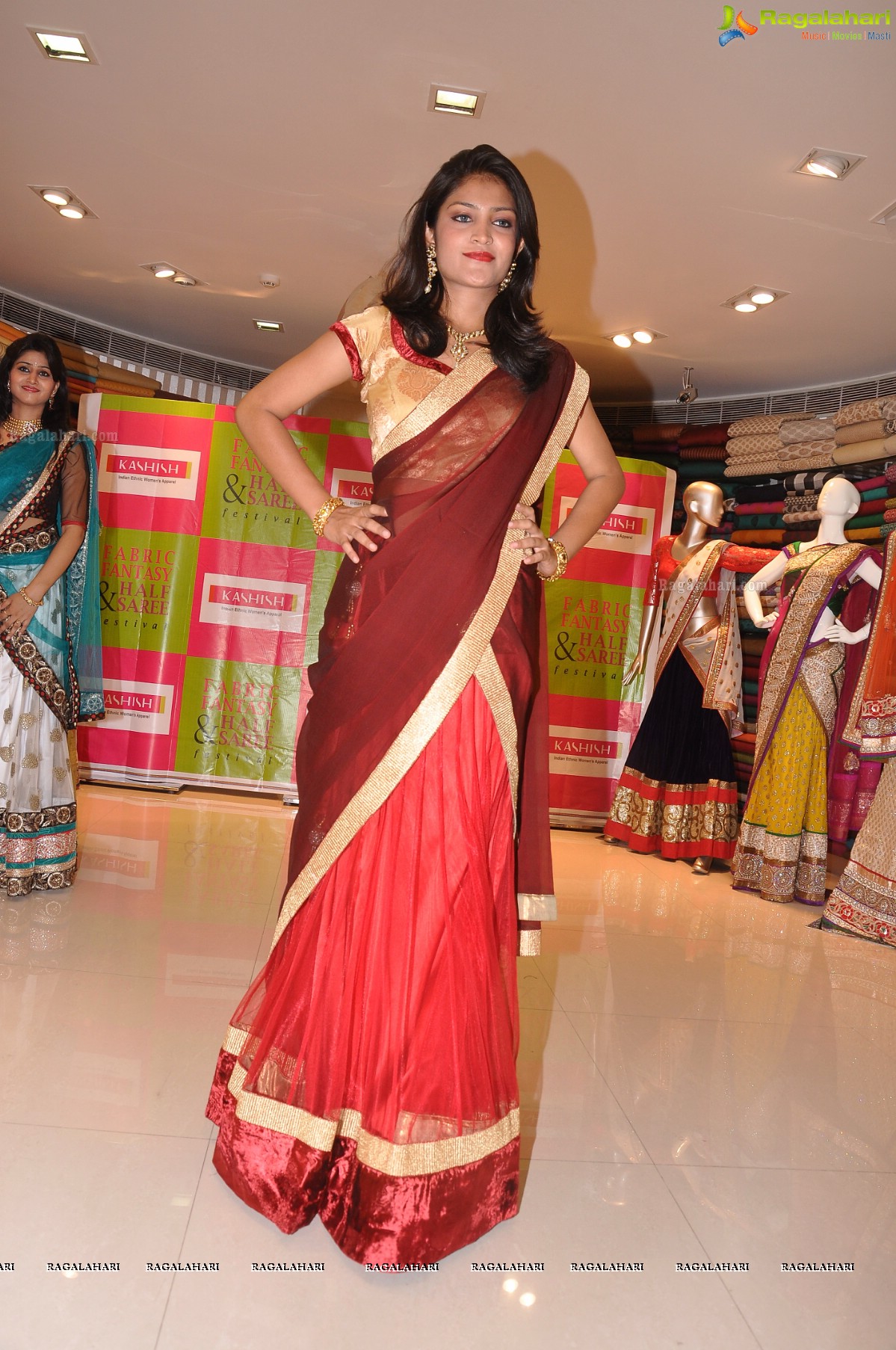 Kashish Half Saree Festival 2013, Hyderabad