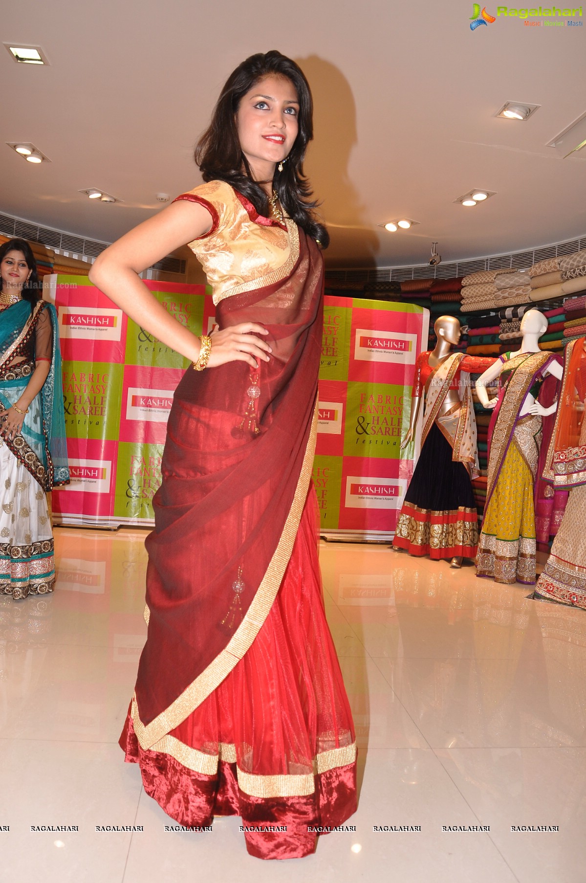 Kashish Half Saree Festival 2013, Hyderabad