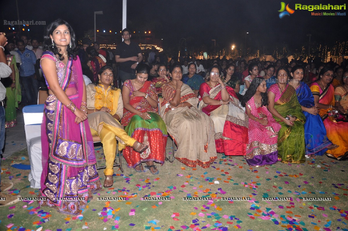 TRS MLA Laxma Reddy Daughter Raja Pushpa Sangeet Ceremony