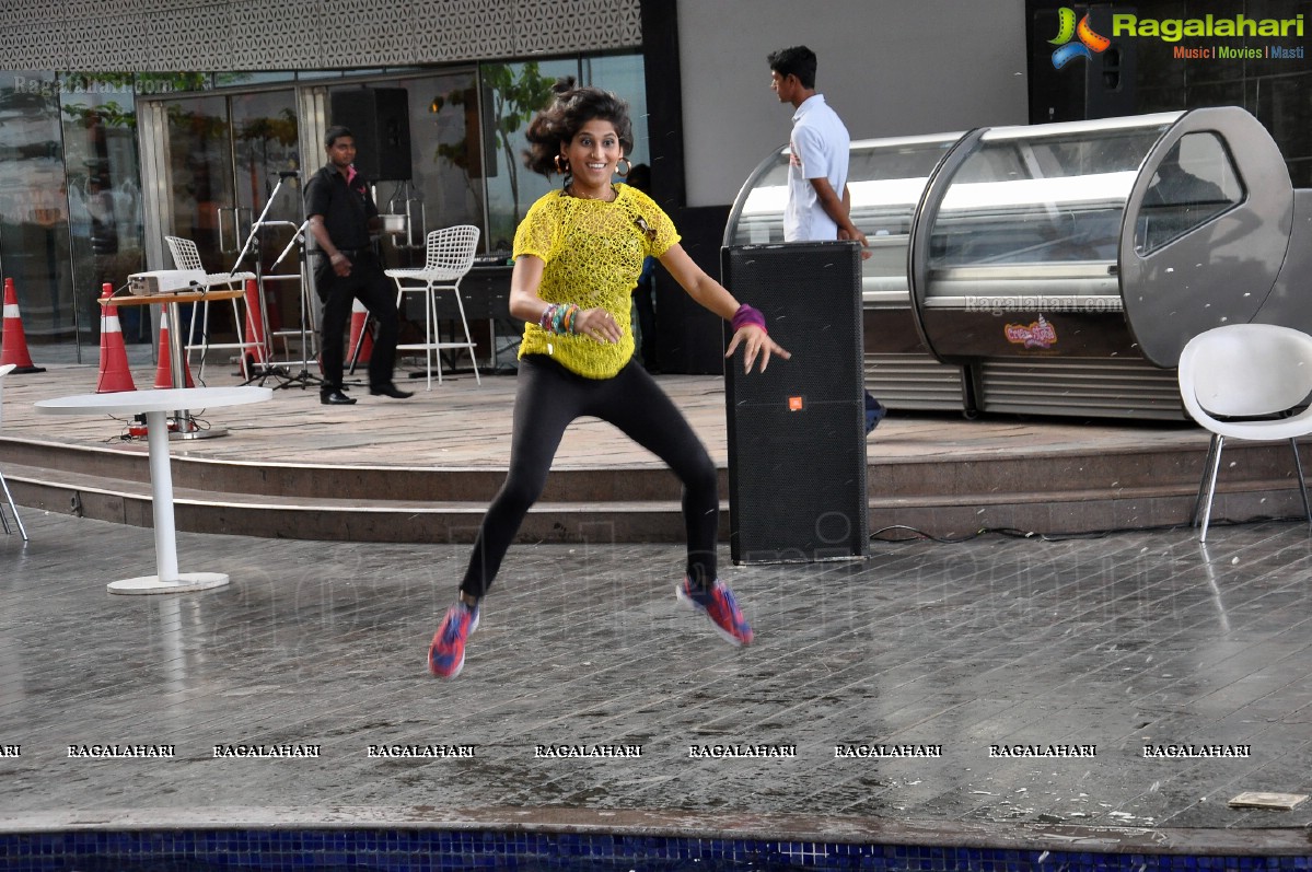 Aqua Zumba Session at Aqua, The Park, Hyderabad with Lions Clubs Members