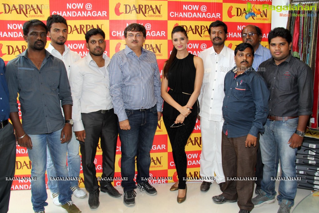 Meenakshi Dikshit visits Darpan Furnishings, Chandanagar, Hyderabad