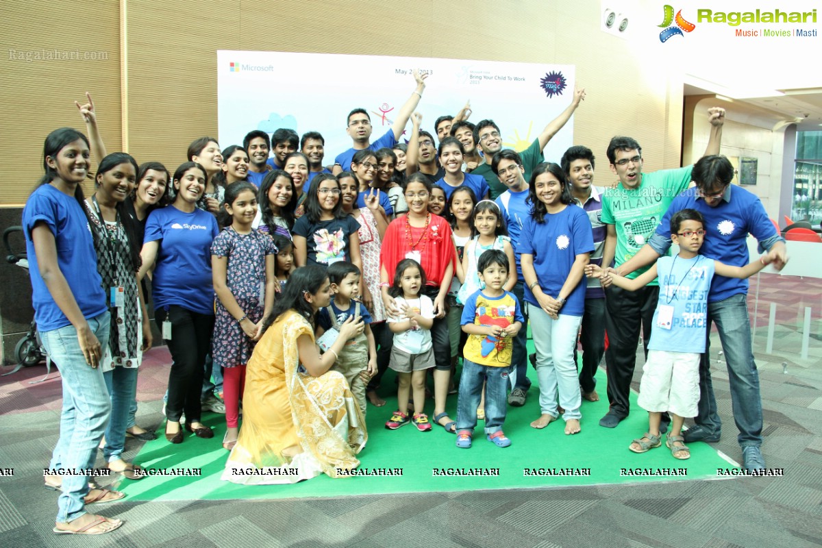 Microsoft's Bring Your Child to Work Day Celebrations