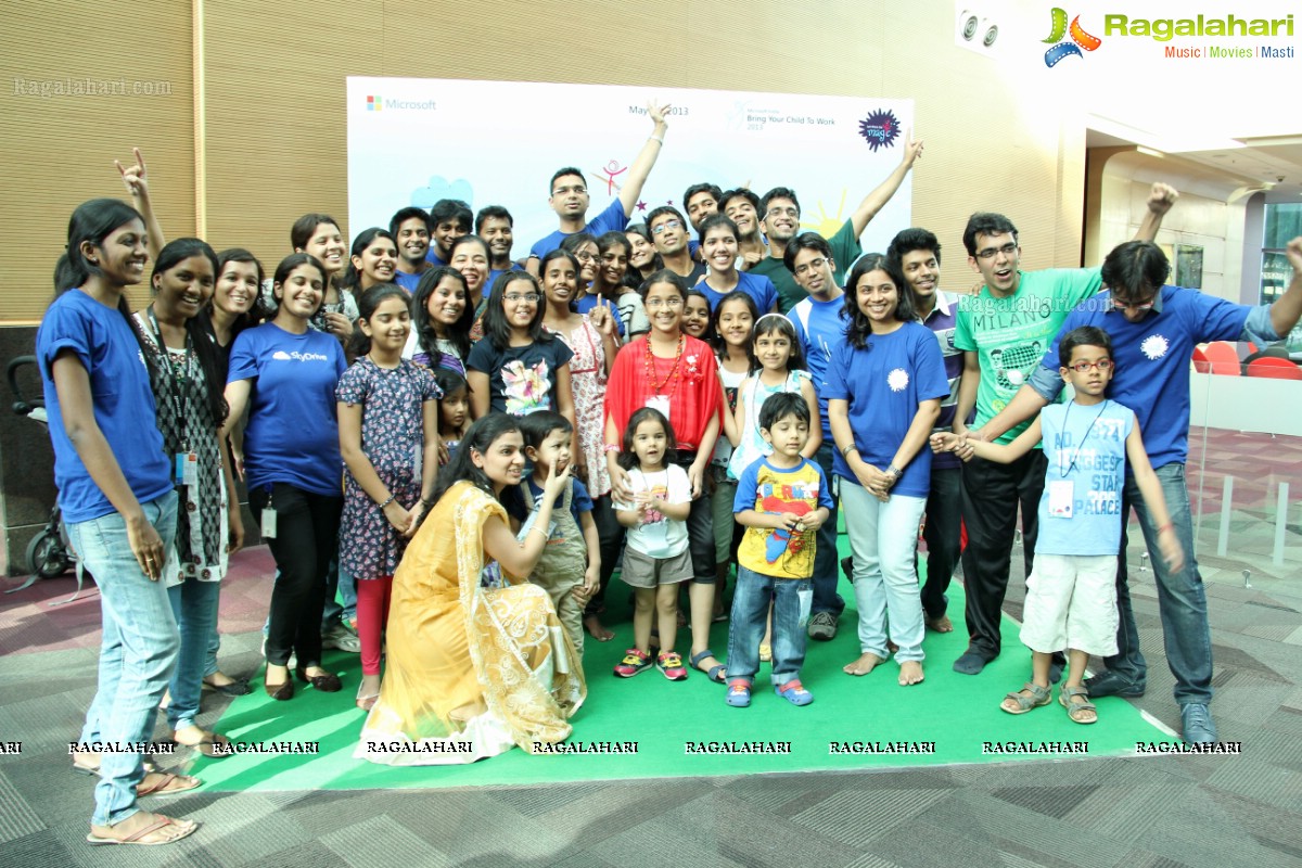 Microsoft's Bring Your Child to Work Day Celebrations