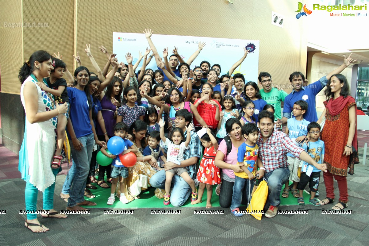 Microsoft's Bring Your Child to Work Day Celebrations