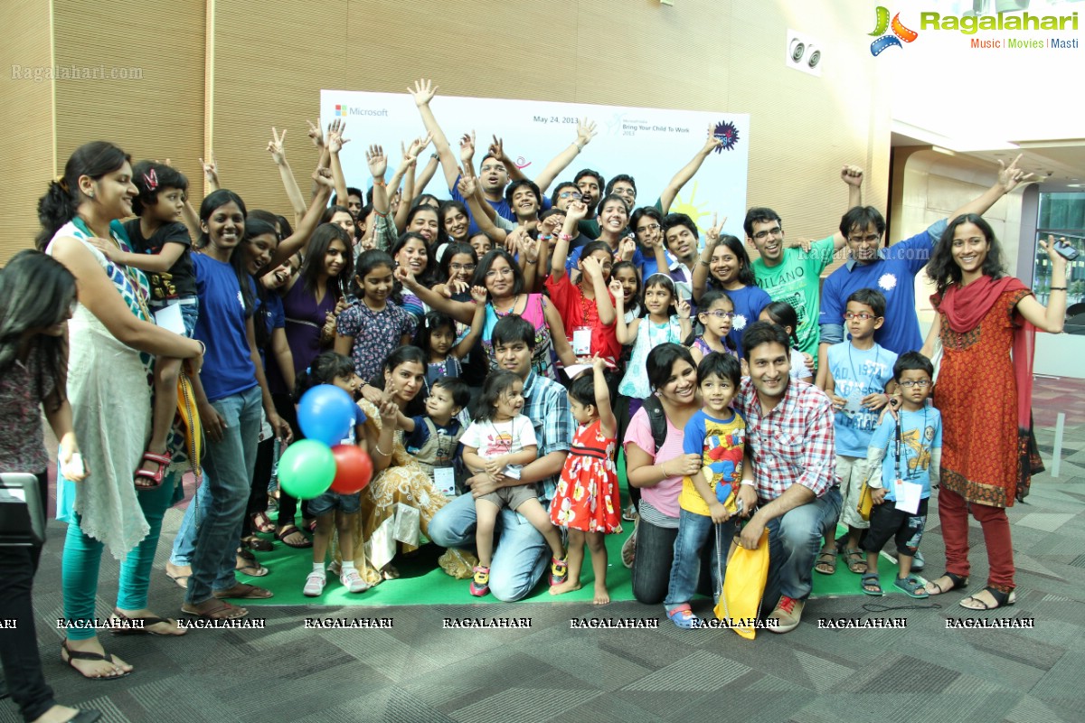 Microsoft's Bring Your Child to Work Day Celebrations